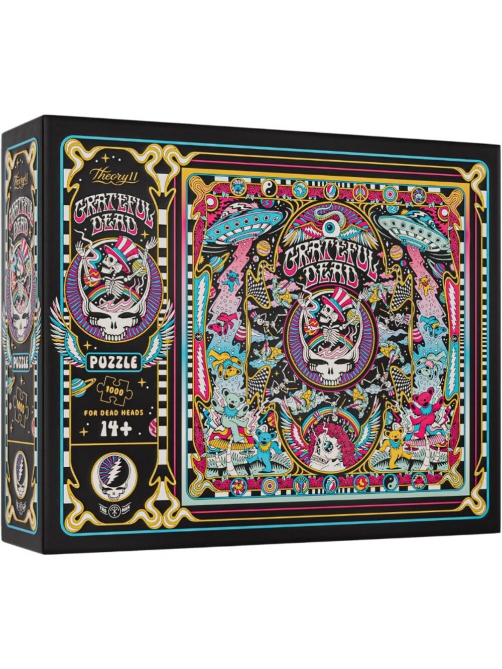 Vintage Grateful Dead Jigsaw Puzzle - 500 Pieces, Fun Collectible for Fans